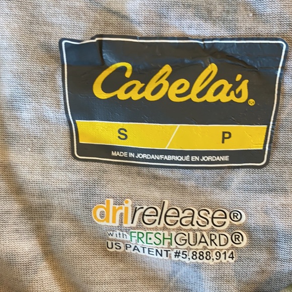 Cabela’s Camo Dri Release with Freshguard Outfit Her Small Shirt VGUC - Picture 3 of 8